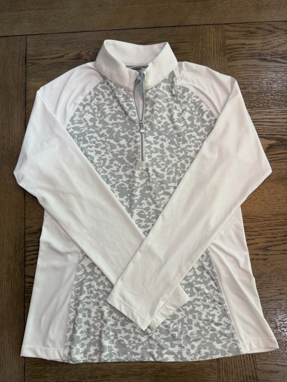 NEW Dunning Golf Women’s Long Sleeve Half-Zip Performance Pattern Shirt